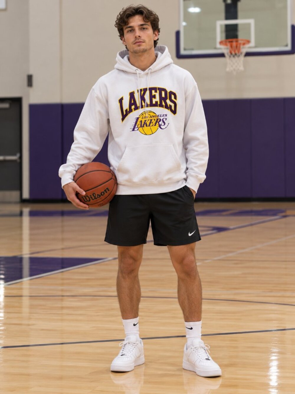 NBA Los Angeles Lakers Hoodie - LARGE
